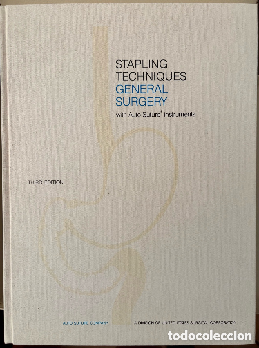 Libros: Stapling Techniques General Surgery 1988 - Foto 1