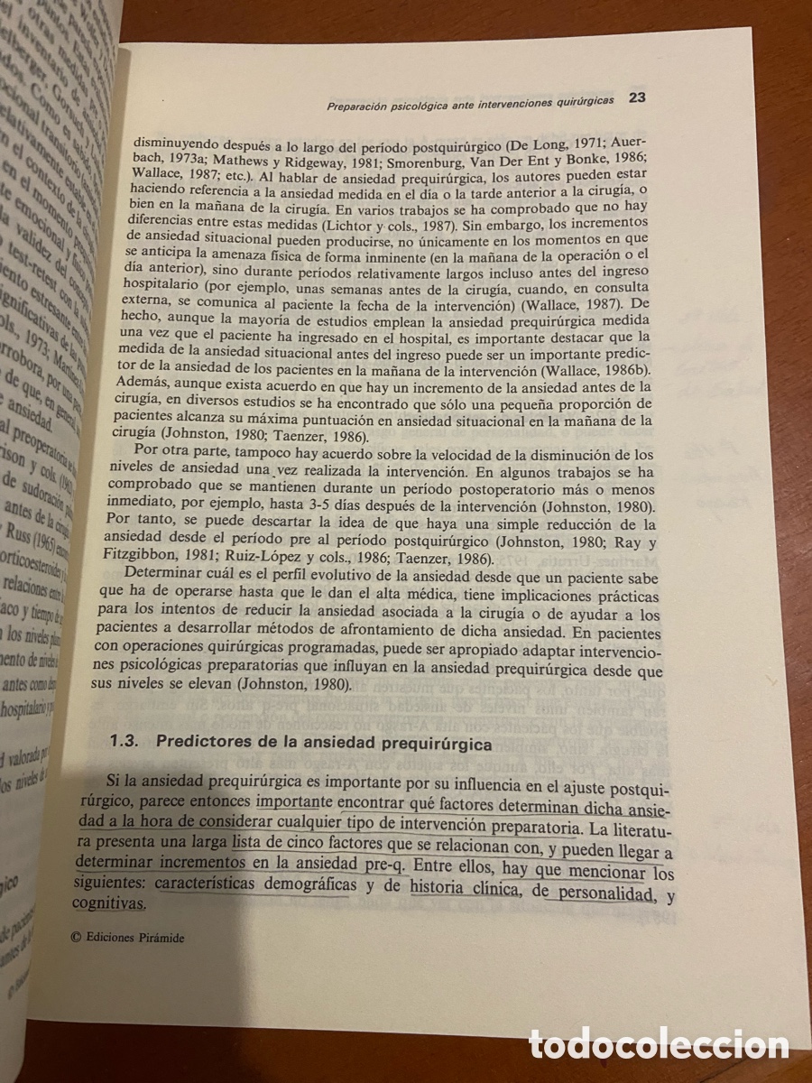 Libros: Libro Libro de Psicolog&iacute;a de la Salud de la editorial Pir&aacute;mide. - Foto 2