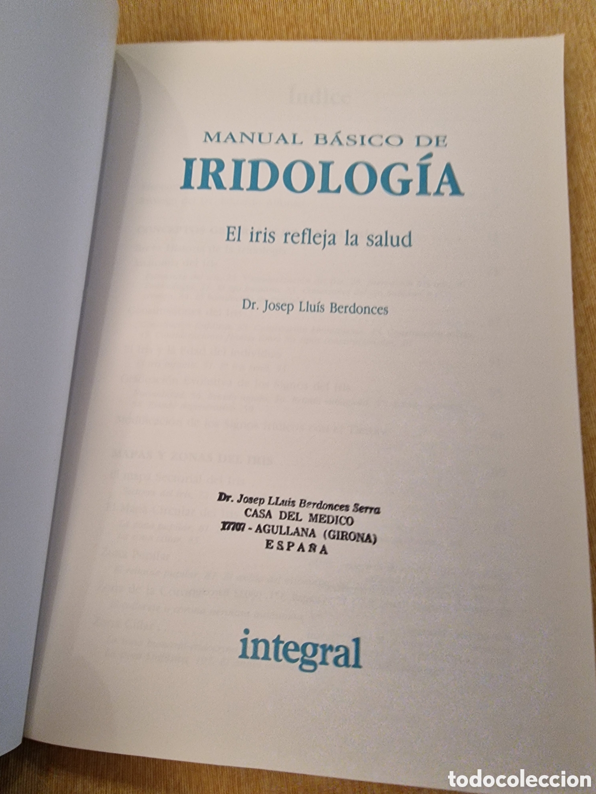 Libros: Iridologia de Josep Luis Berdonces - Foto 3