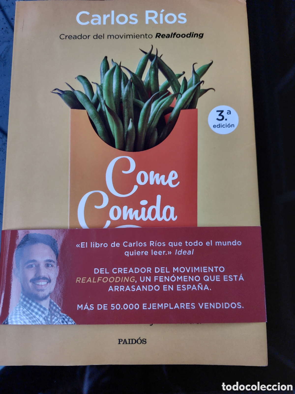 Libros: Come comida real. Carlos R&iacute;os
