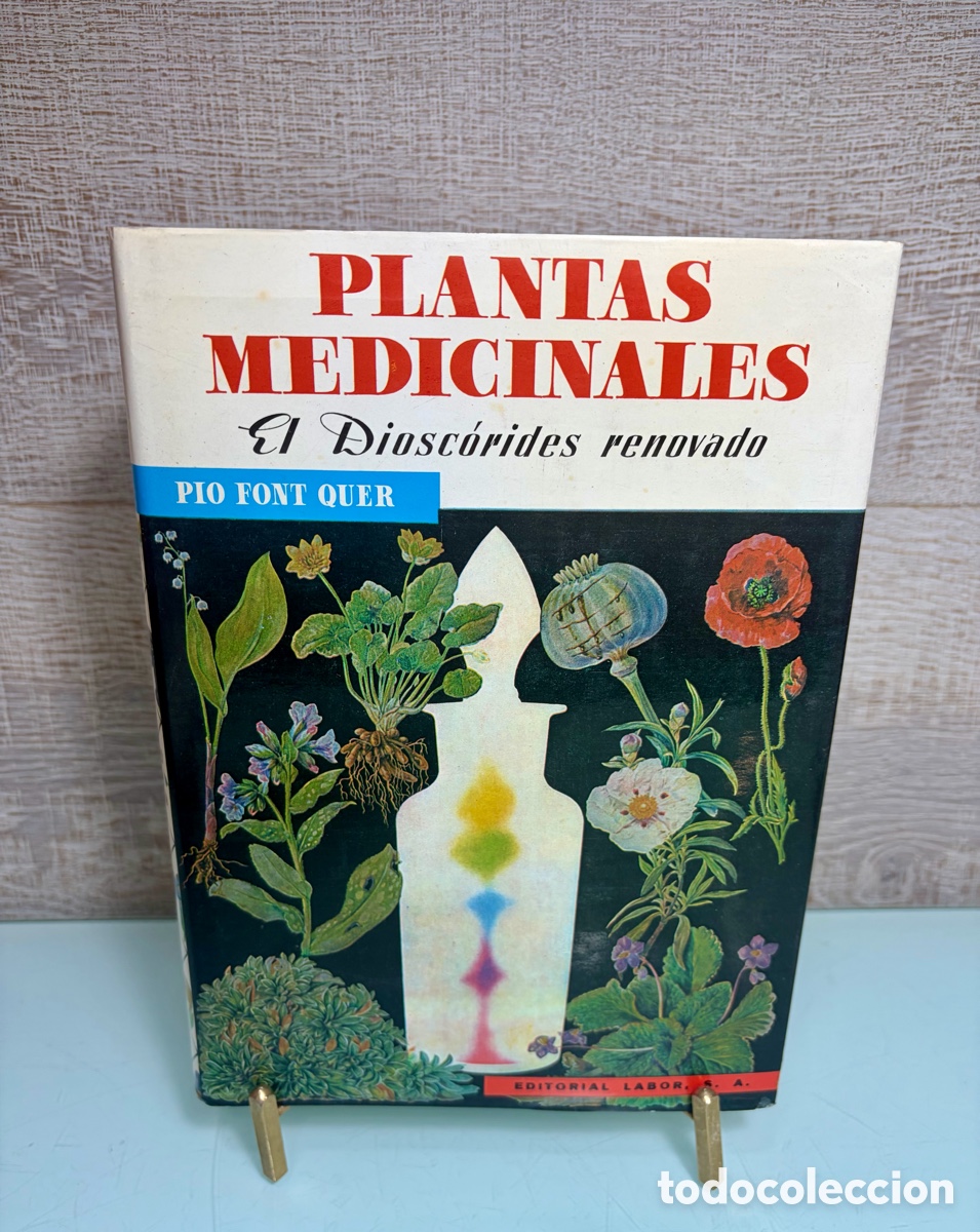 Libros: Libro &ldquo;Plantas Medicinales&rdquo; de Pio Font Quer - Foto 1