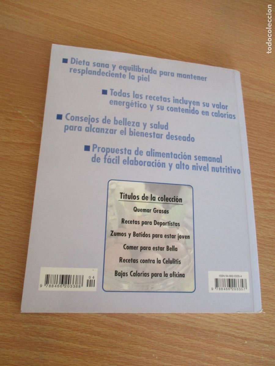 Libros: RECETAS CONTRA LA CELULITIS-LIBSA- 2002 - Foto 4