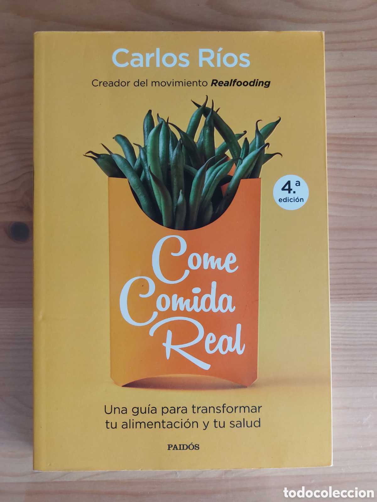 Libros: Come comida real. Carlos R&iacute;os