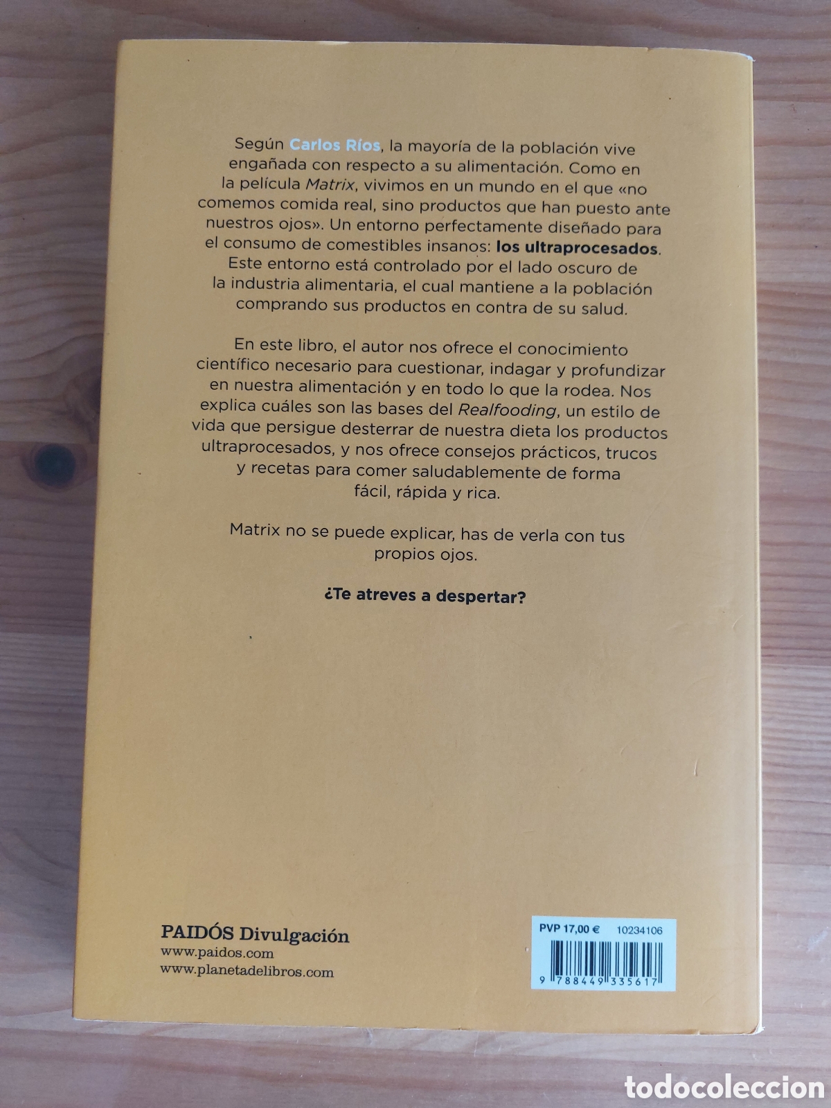 Libros: Come comida real. Carlos R&iacute;os - Foto 6