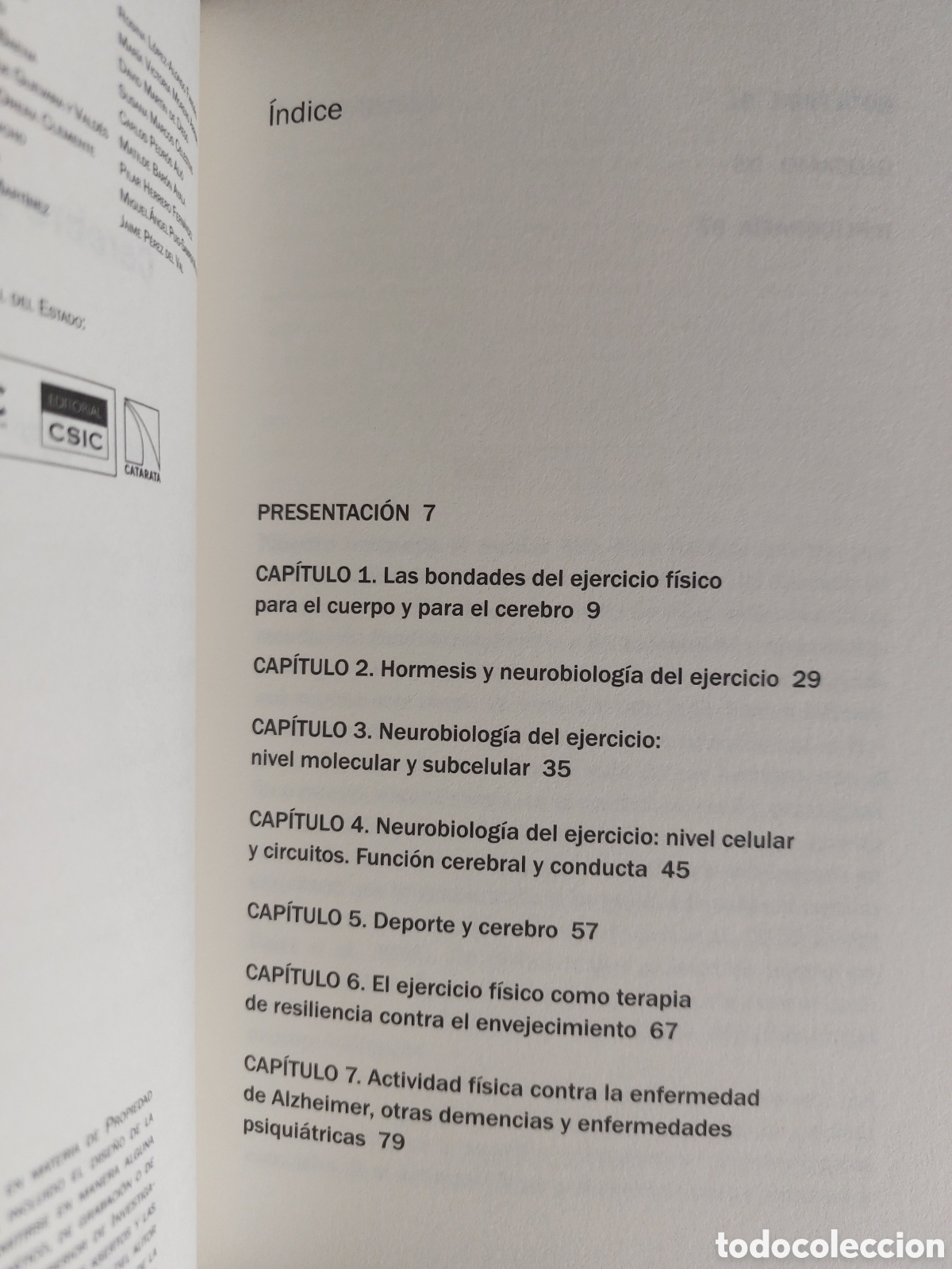 Libros: Cerebro y ejercicio. Jos&eacute; Luis Trejo. CSIC - Foto 2