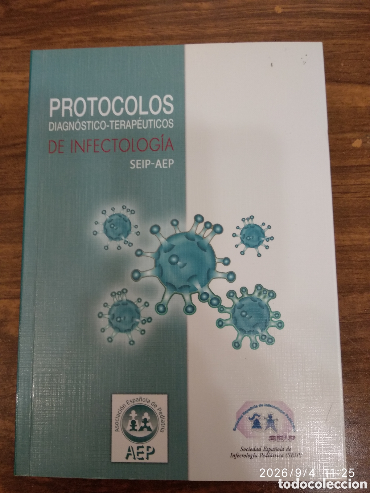 Libros: Protocolos diagn&oacute;sticos-terapeuticos de infectolog&iacute;a (SEIP)
