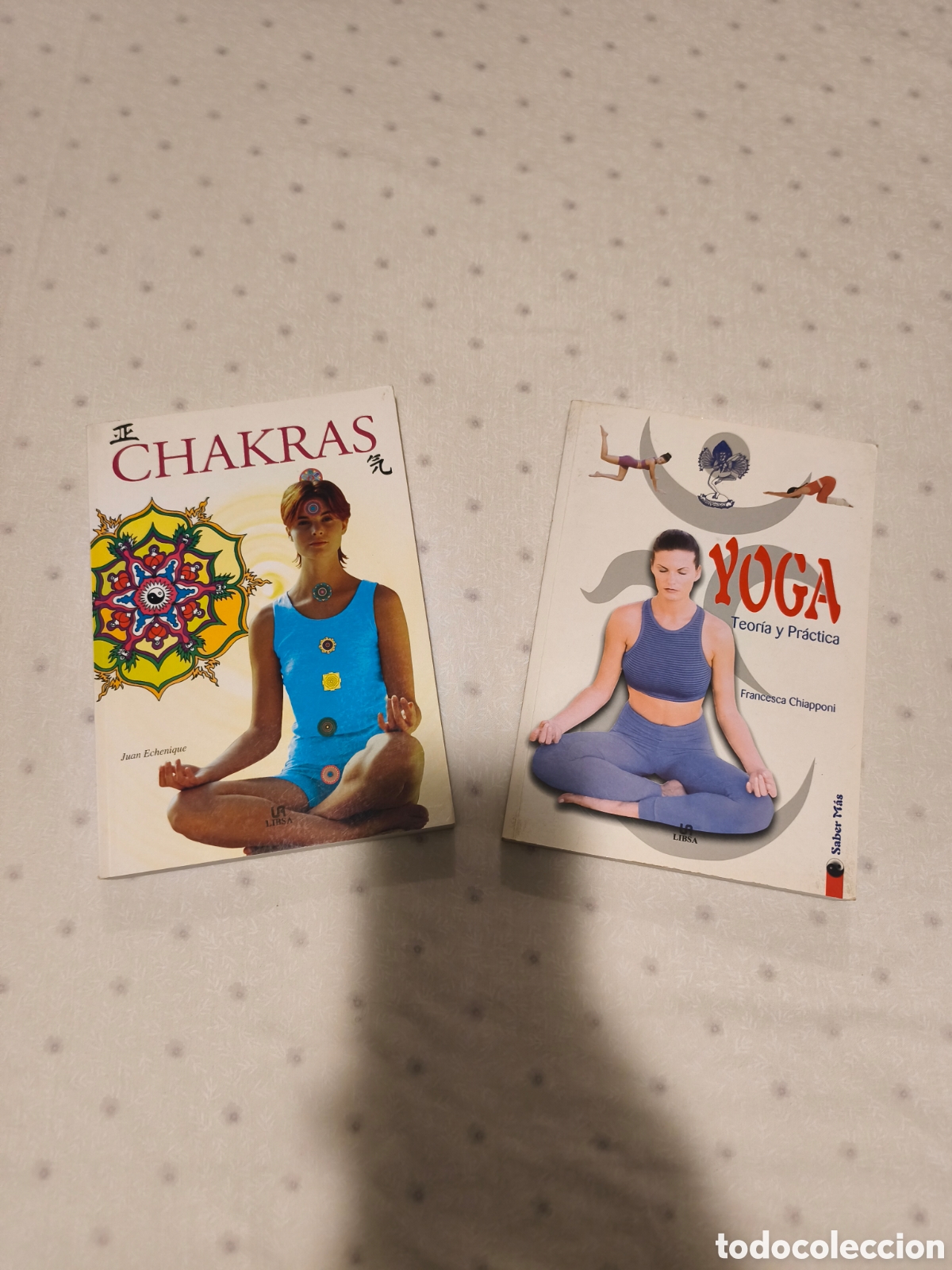 Libros: Lote de 2 libros yoga y chakras