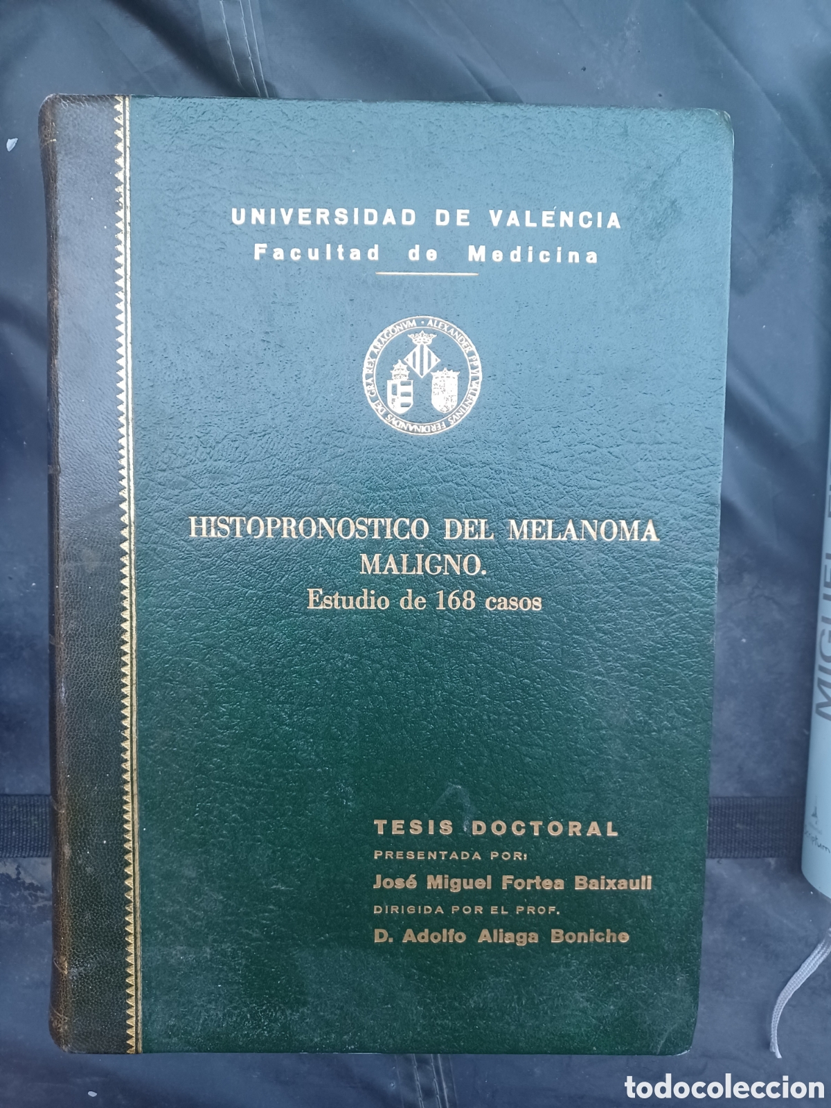 Libros: Histopronostico del melanoma maligno. Tesis doctoral.