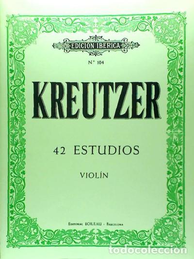 Livres: 42 estudios - Kreutzer, Rodolphe