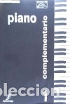 Libros: PIANO COMPLEMENTARIO : GRADO MEDIO - APELL&Aacute;NIZ SEGURA, ESPERANZACOL./GONZ&Aacute;LEZ SARMIENTO, FRANCISCO