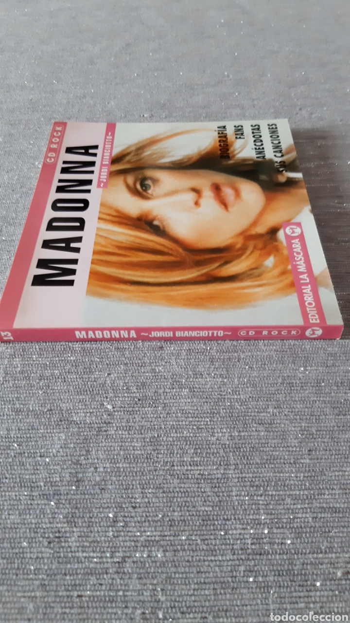 Libros: LIBRO &rdquo;MADONNA&rdquo; TAMA&Ntilde;O CD - Foto 5
