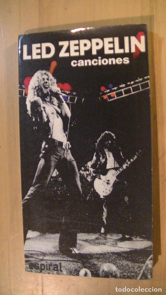Libros: CANCIONES LED ZEPPELIN. FUNDAMENTOS, 1995 - Foto 1