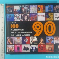 Libri: LOS 100 ÁLBUMES MÁS VENDIDOS DE LOS AÑOS 90, EDIMAT,TAPA DURA, GUNS N'ROSES, NIRVANA, GREEN DAY...