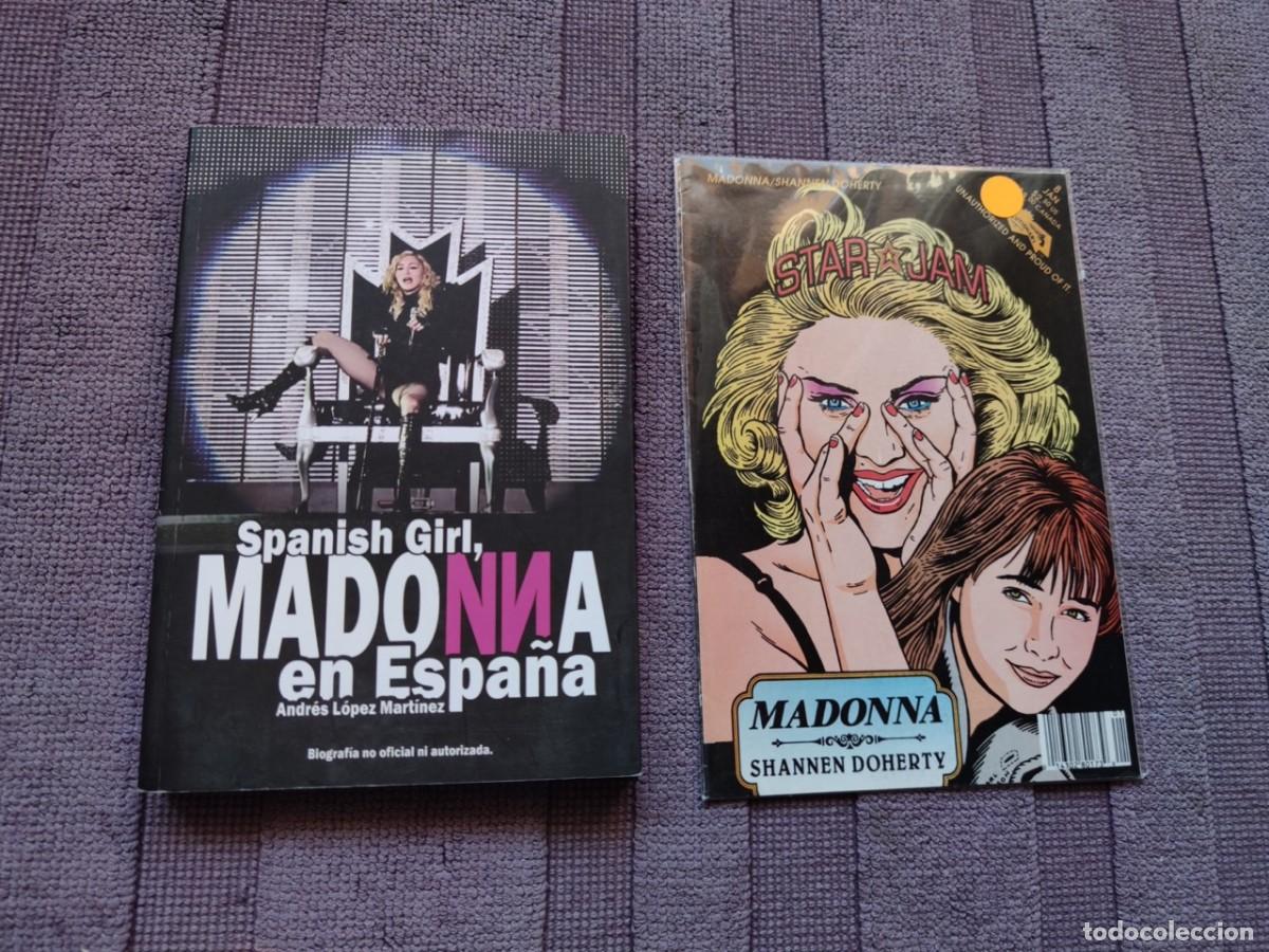 Libros: MADONNA EN ESPA&Ntilde;A (LIBRO)+ C&Oacute;MIC RARO (Star Jam comics 1992) - Foto 1