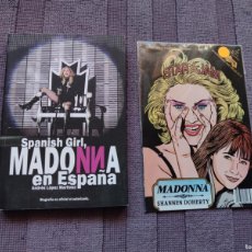 Libros: MADONNA EN ESPAÑA (LIBRO)+ CÓMIC RARO (STAR JAM COMICS 1992). Lote 380494949