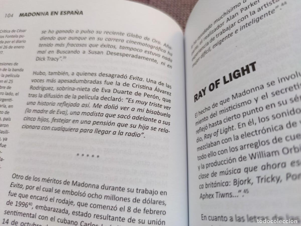 Libros: MADONNA EN ESPA&Ntilde;A (LIBRO)+ C&Oacute;MIC RARO (Star Jam comics 1992) - Foto 7