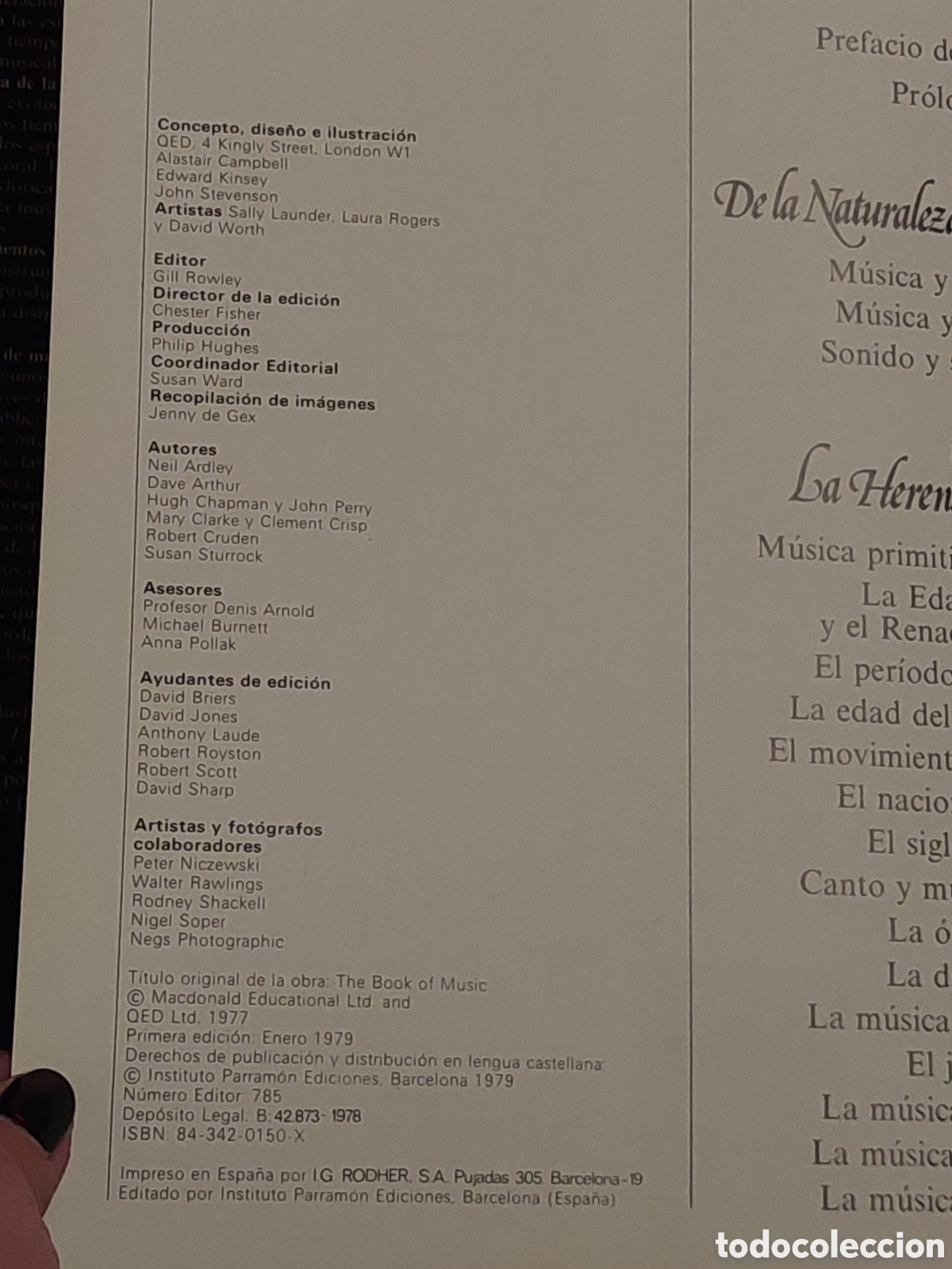 Libros: El libro de la m&uacute;sica . Gill Rowley . - Foto 4