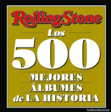 Libros: MÚSICA. ROLLING STONE. LOS 500 MEJORES ÁLBUMES DE LA HISTORIA - ROLLING STONE (CARTONÉ)