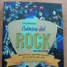 Libros: LIBRO CRONICA DEL ROCK DE EZIO GUAITAMACCHI 2019 REDBOOK EDICIONES COMO NUEVO !!