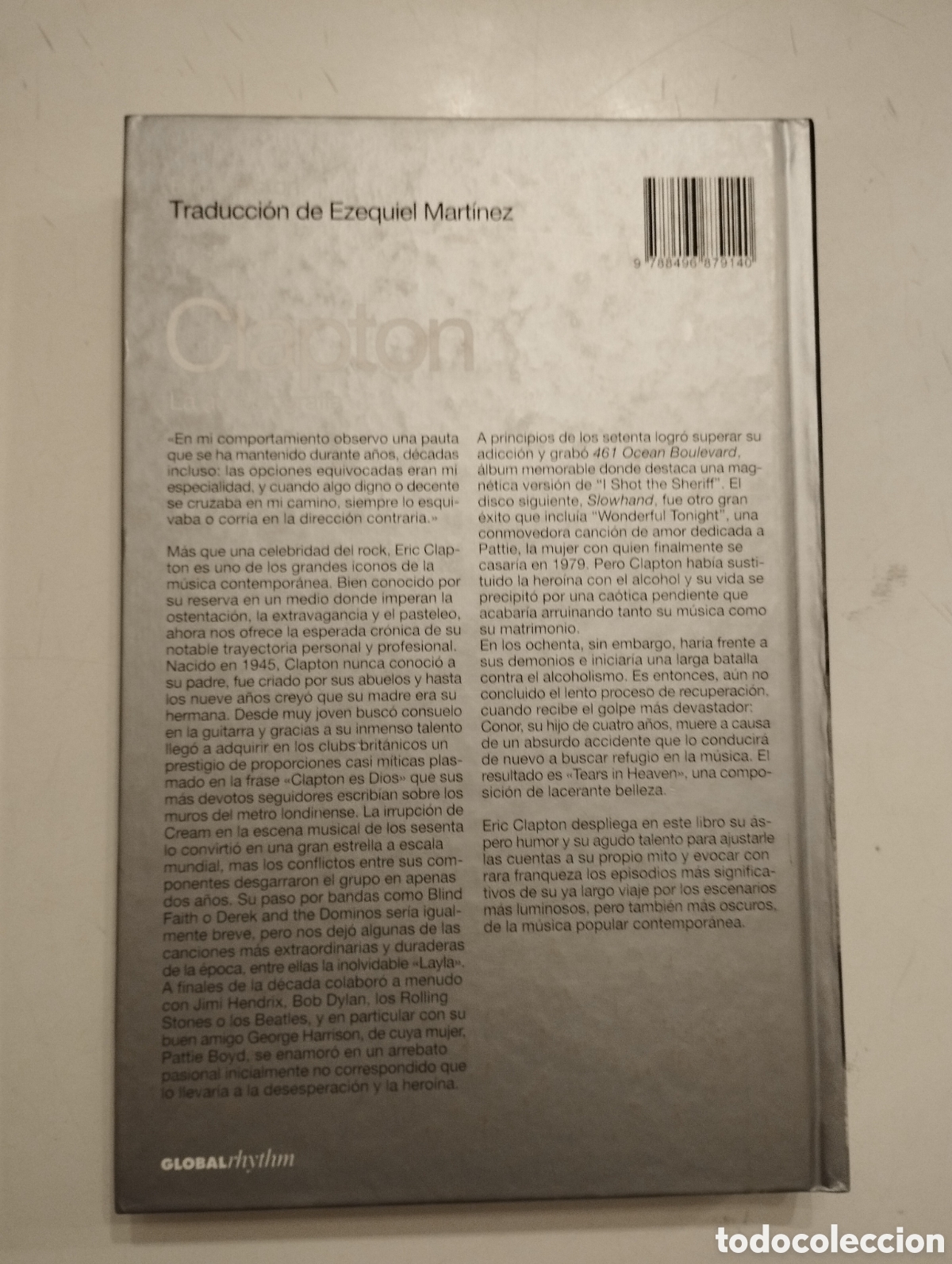 Libros: Eric Clapton. Clapton La Autobiograf&iacute;a. - Foto 2