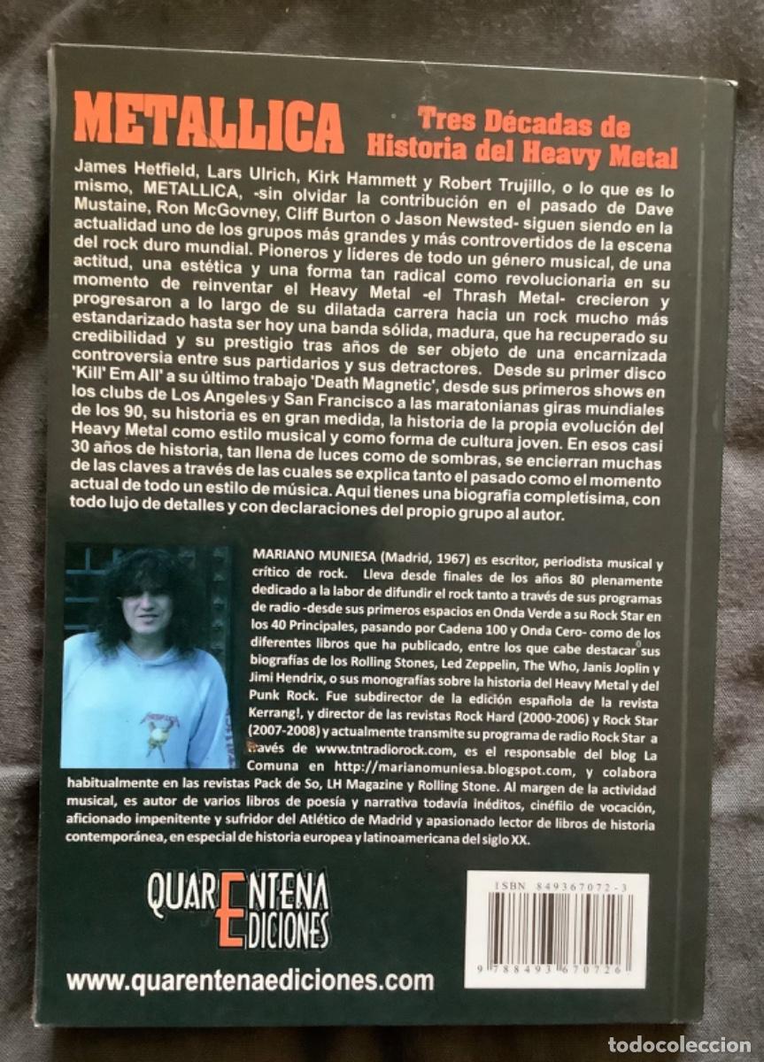 Libros: METALLICA - Foto 2