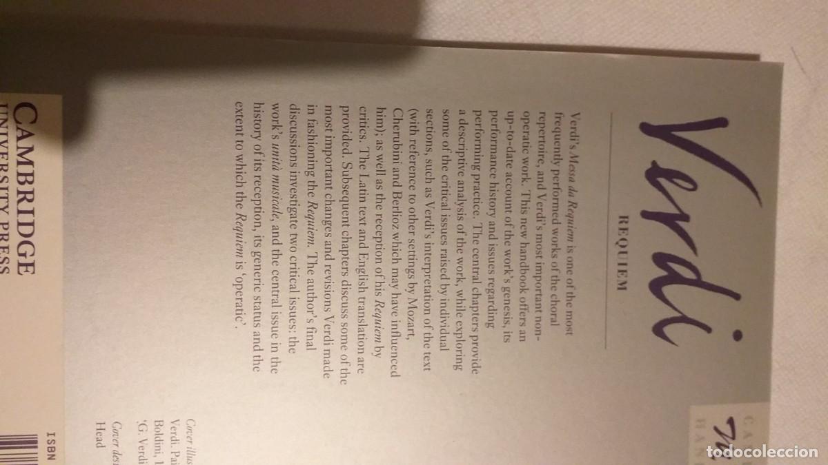 Libros: DAVID ROSEN: VERDI - REQUIEM - Foto 2