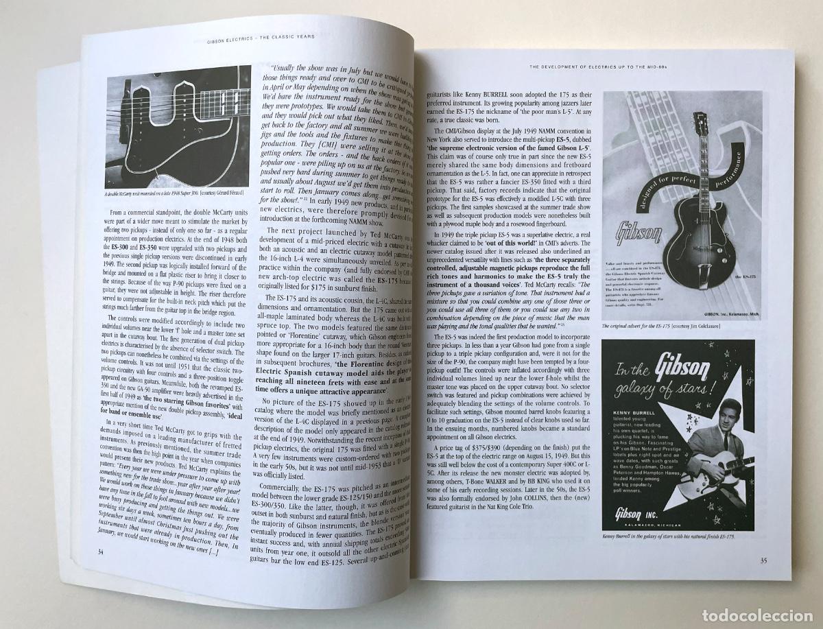 Libros: Gibson Electrics. The Classic Years. - Foto 2
