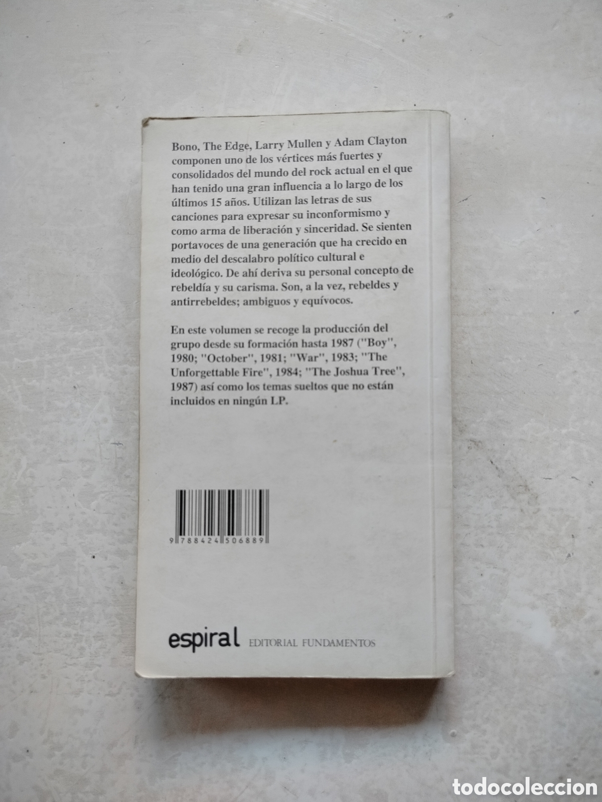 Libros: U2 Canciones Libro 1999 - Foto 2