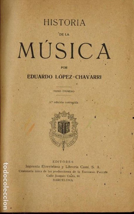 Libros: HISTORIA DE LA M&Uacute;SICA - Foto 1