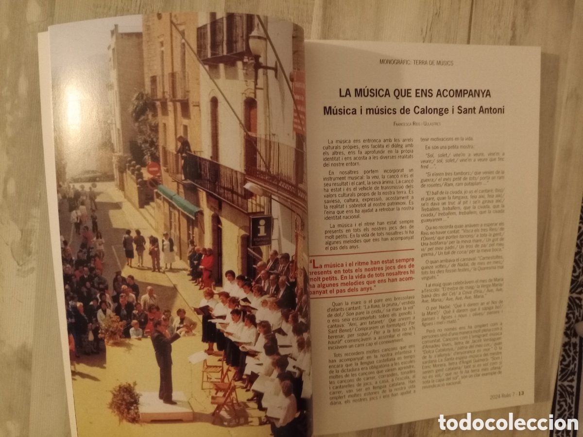 Libros: *️⃣RU&Aacute;S-La Vall del Vent-TERRA de M&Uacute;SICS - (LIBRO) - Foto 2