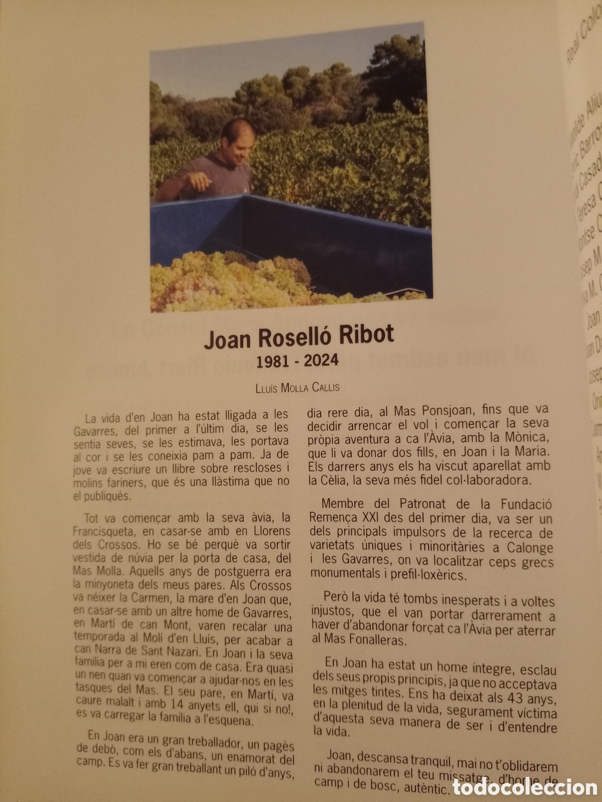 Libros: *️⃣RU&Aacute;S-La Vall del Vent-TERRA de M&Uacute;SICS - (LIBRO) - Foto 7