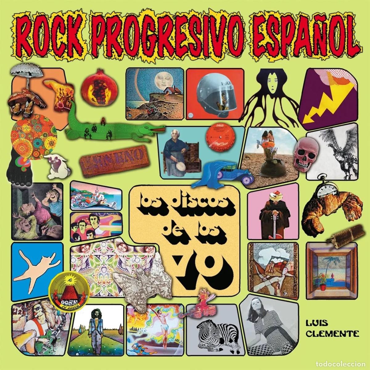 Libros: Rock Progresivo Espa&ntilde;ol - Los Discos De Los 70 - Luis Clemente - Foto 1