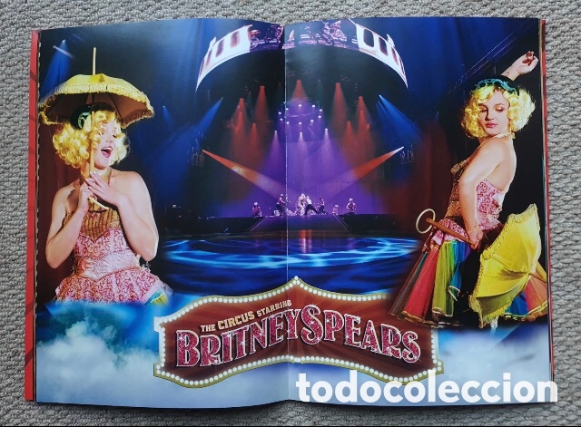 Libros: BRITNEY SPEARS CIRCUS PROGRAMA DE GIRA 2009 NUEVO - Foto 2