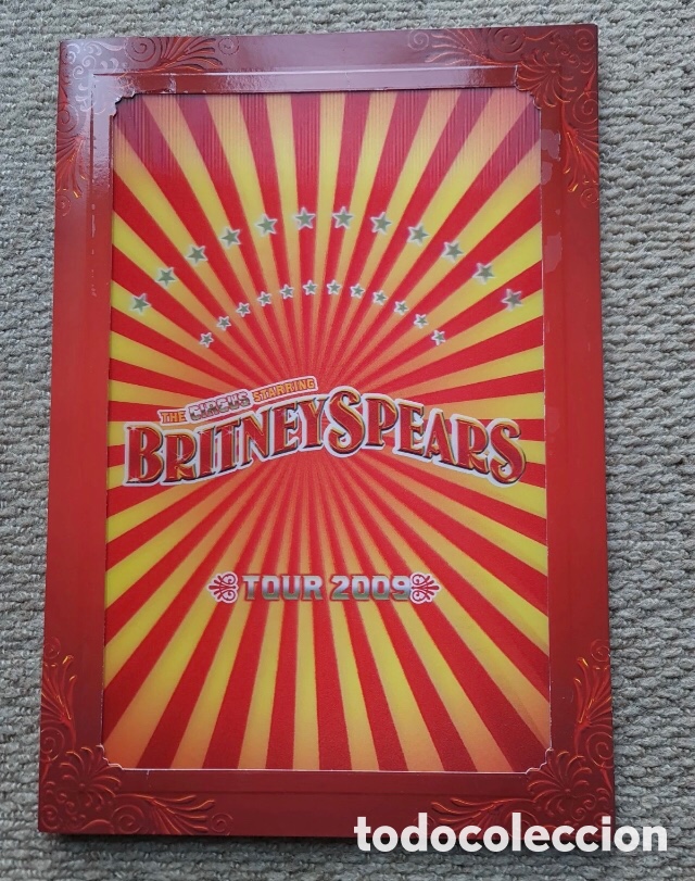 Libros: BRITNEY SPEARS CIRCUS PROGRAMA DE GIRA 2009 NUEVO - Foto 1
