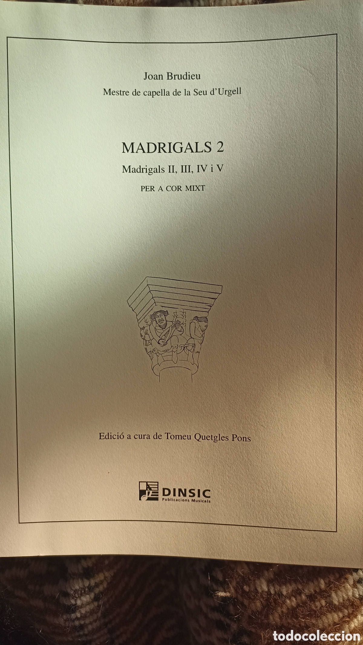 Libros: Madrigals 1-3, Joan Brudieu - Foto 2