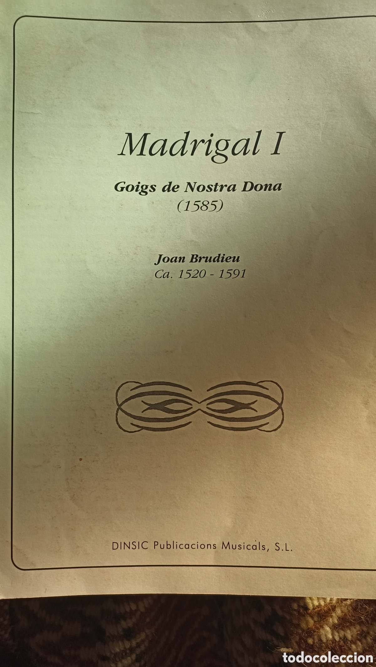 Libros: Madrigals 1-3, Joan Brudieu - Foto 1