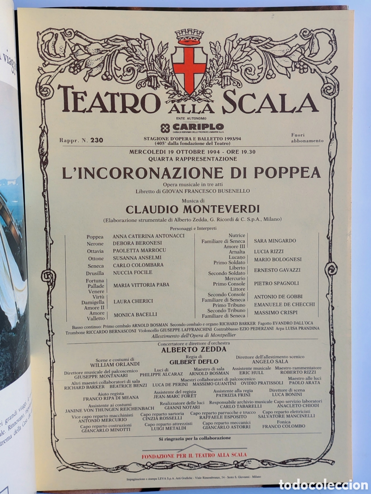 Libros: Teatros opera italianos. 3 programas (en italiano) - Foto 9