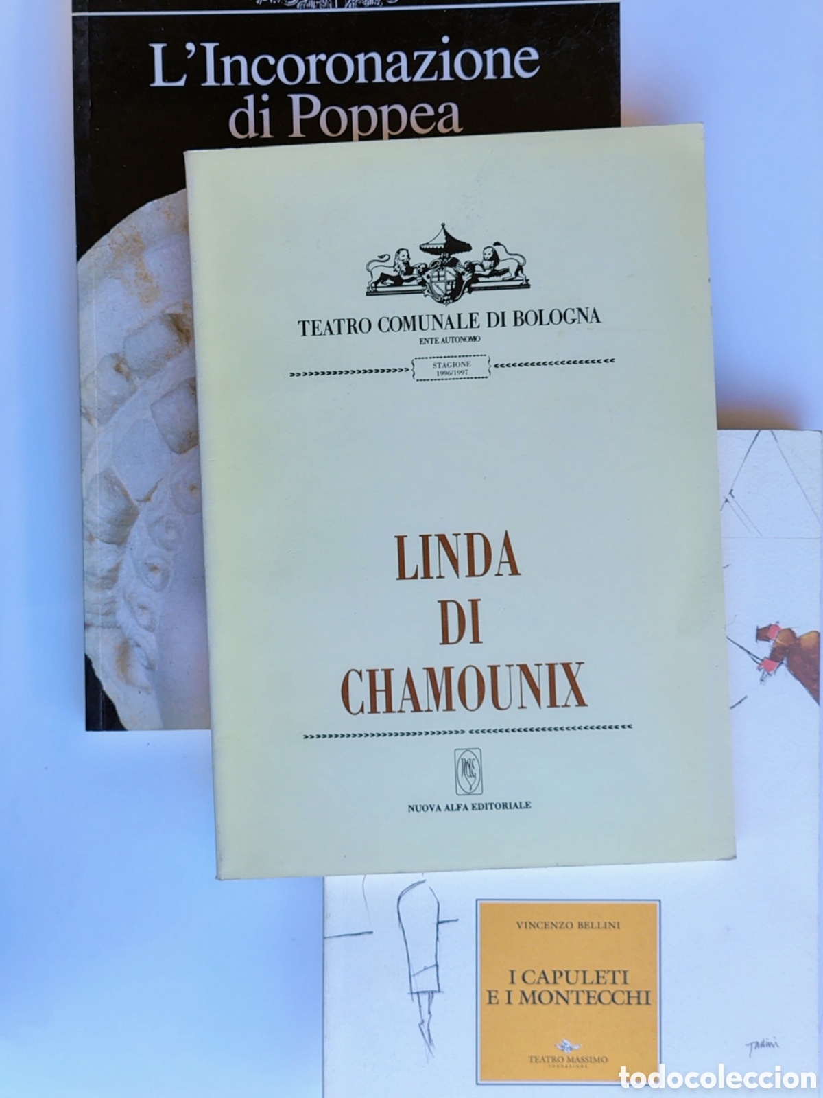 Libros: Teatros opera italianos. 3 programas (en italiano) - Foto 1