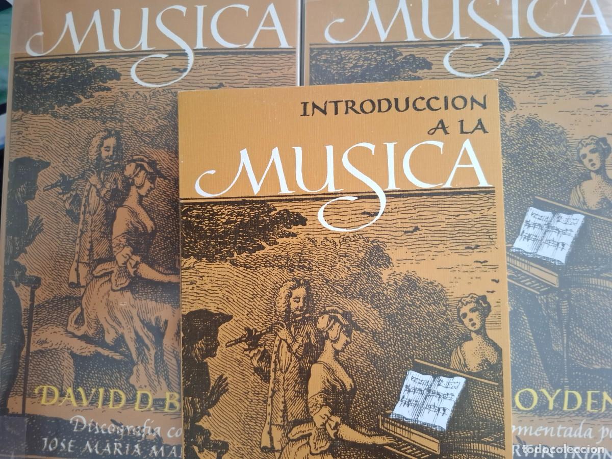 Libros: introducci&oacute;n a la m&uacute;sica 3 tomos David D Boyden