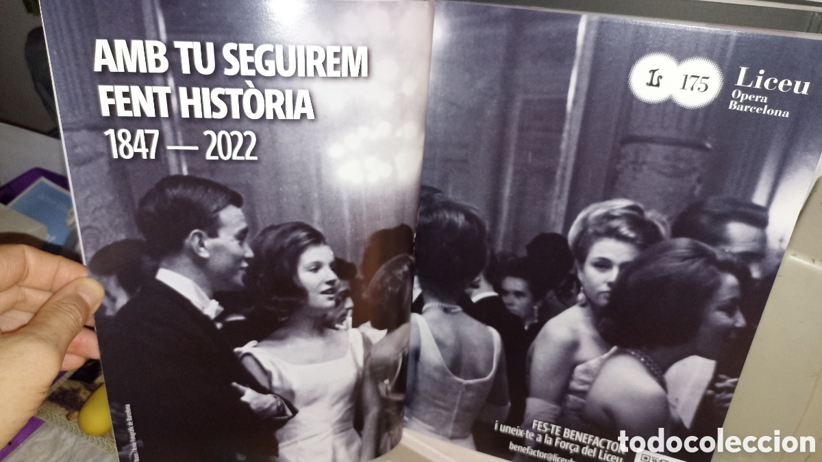 Libros: Libro Temporada d'&Ograve;pera 2021-2022 - Amics del Liceu (175 Aniversari Gran Teatre del Liceu)