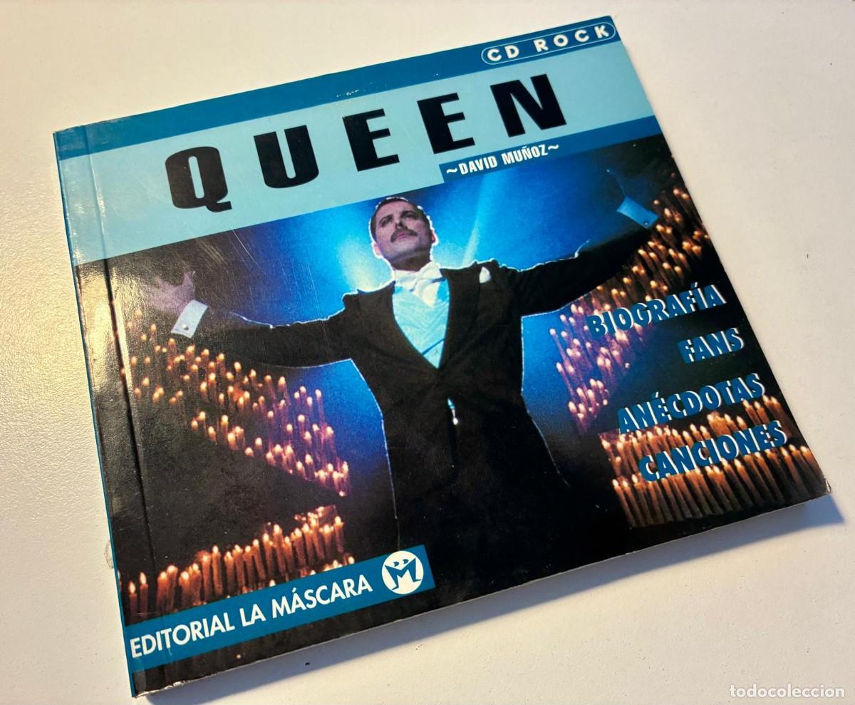 Libros: QUEEN- DAVID MU&Ntilde;OZ. EDIT. LA MASCARA. COLECCION CD ROCK. 1999)