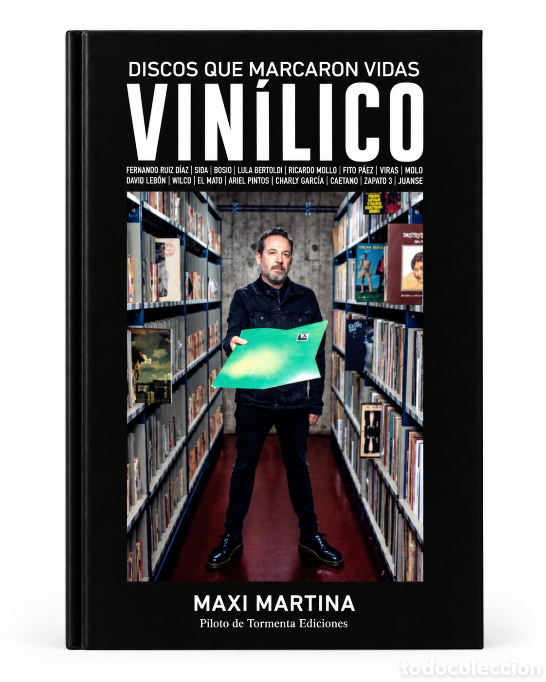Libros: MAXI MARTINA &ndash; VIN&Iacute;LICO. DISCOS QUE MARCARON VIDAS &ndash; PILOTO DE TORMENTA EDICIONES &ndash; 2021 &ndash; LMD