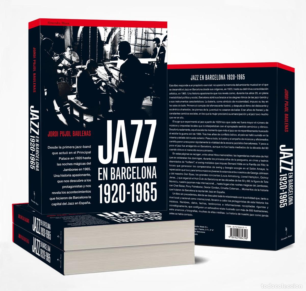 Libros: Jordi Pujol Baulenas - Jazz en Barcelona 1920-1965