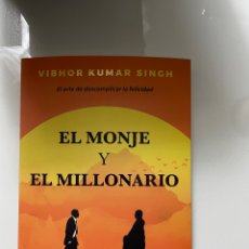 Libros: EL MONJE Y EL MILLONARIO.VIBHOR KUMAR SINGH. EL ARTE DE DESCOMPLICAR LA FELICIDAD. Lote 319347508
