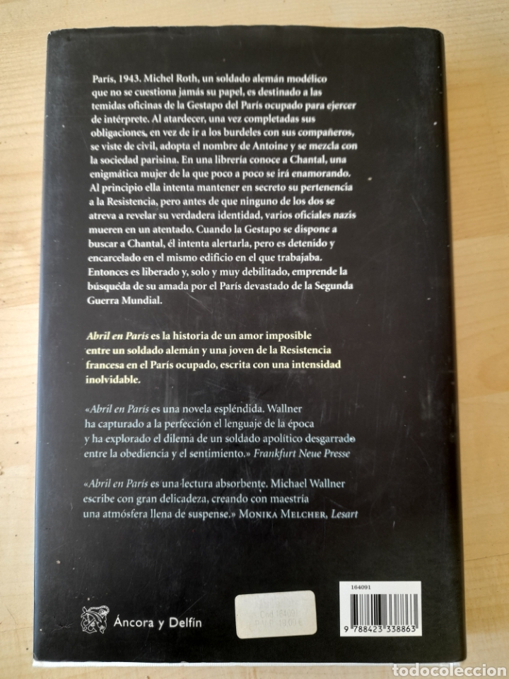Libros: Abril en Par&iacute;s. Michael Wallner - Foto 2