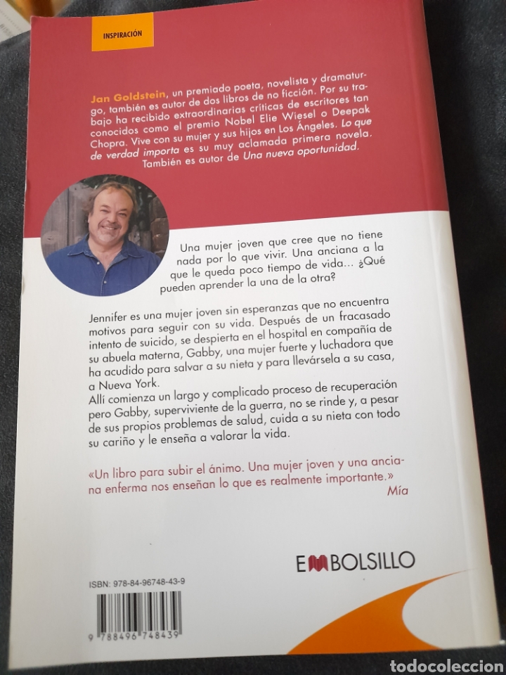 Libros: Lo quecde verdad importa. Jan Goldstein - Foto 2