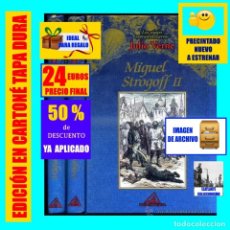Libros: MIGUEL STROGOFF - 2 TOMOS - JULIO VERNE LOS VIAJES EXTRAORDINARIOS - EDICIONES RUEDA - 24 € FINAL