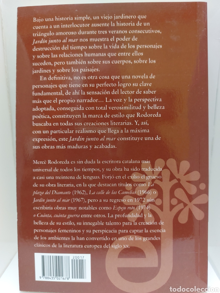 Libros: Jard&iacute;n junto al mar de Merc&eacute; Rondorera - Foto 2