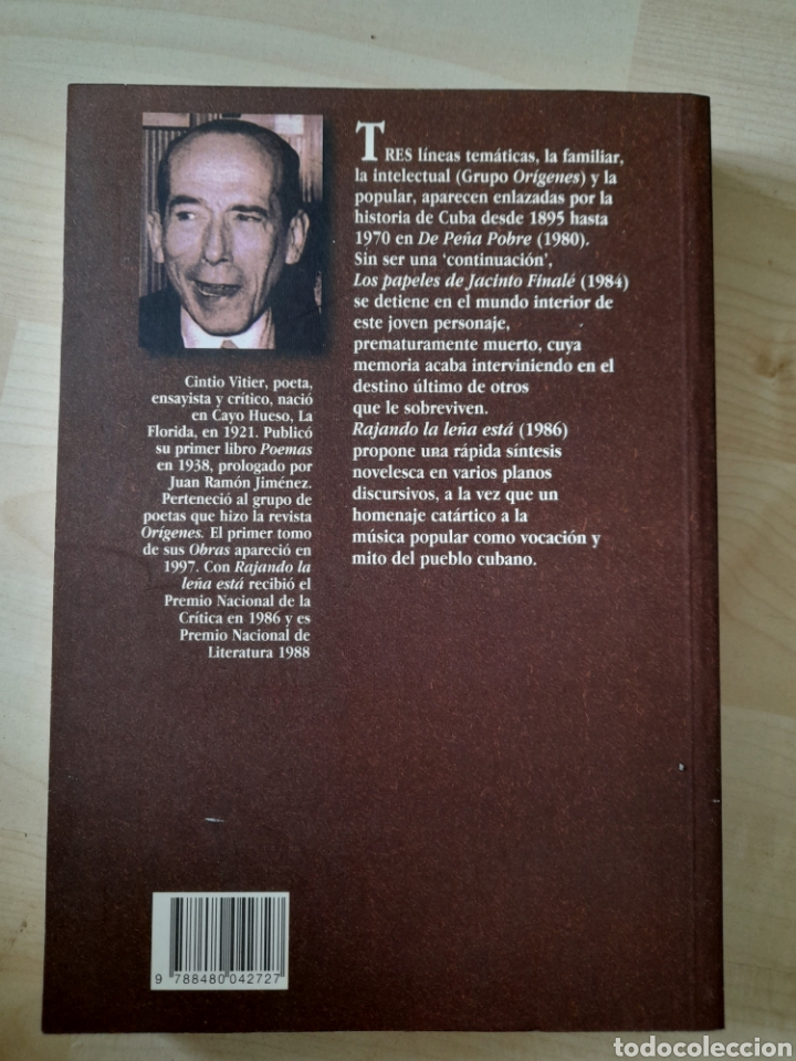 Libros: De Pe&ntilde;a pobre. Cintio Vitier - Foto 2