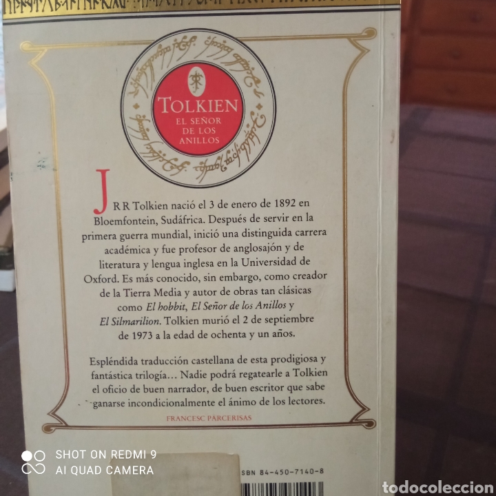 Libros: El se&ntilde;or de los anillos I Comunidad del anillo - Foto 2
